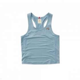  Svijetloplava ženska majica na rukavu Tracksmith Twilight Crop