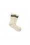  Vit svart spårsmed Merino Tube Sock