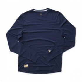  Navy Tracksmith Harrier långärmade herrskjortor