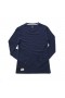  Navy Tracksmith Harrier Uzun Kollu Kadın Gömlekleri