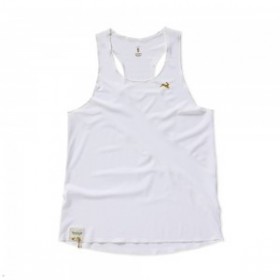  Camiseta sin mangas para mujer Strata 2023 de Tracksmith en color blanco