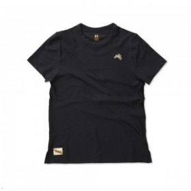  تي شيرت نسائي من Tracksmith Van Cortlandt باللون الأسود