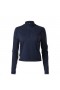  Dámská střední vrstva Navy Tracksmith Session Quarter Zip