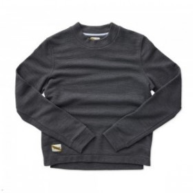  Grijze Tracksmith Rapid Transit Crew damessweater