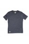  Navy White Tracksmith Horizon Miesten T-paita