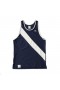  Navy White Tracksmith Van Cortlandt miesten aluspaita