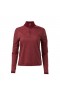 Couche intermédiaire Red Tracksmith Session Quarter Zip pour femme