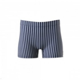  Collants courts pour femmes Tracksmith Run Cannonball Run bleu marine et blanc