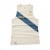  Débardeur blanc et bleu pour femme Tracksmith Boston