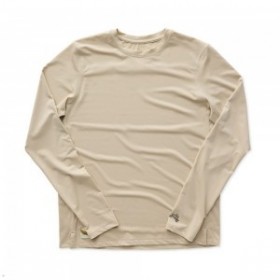 Beige Tracksmith Session Langarmhemden für Herren