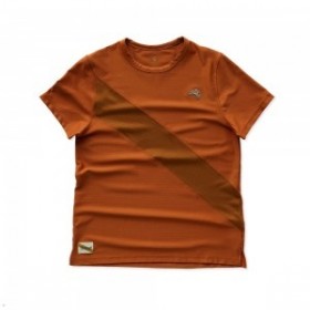  Braunes Tracksmith Van Cortlandt Damen T-Shirt