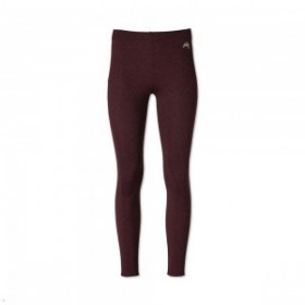 Burgunderrote Tracksmith Session Damen-Strumpfhose