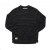  Tracksmith Rapid Transit Crew Damen Sweatshirt, Schwarz