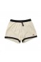  Λευκό μαύρο ανδρικό σορτς Tracksmith Van Cortlandt Grand
