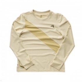  Μπεζ μακρυμάνικο γυναικείο πουκάμισο Tracksmith Van Cortlandt