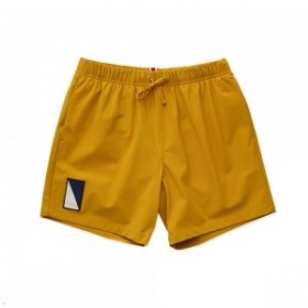  Κίτρινο ανδρικό σορτς Tracksmith Run Cannonball Run